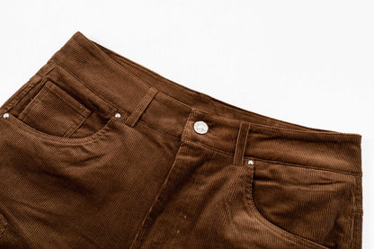260421 New high-quality corduroy cotton work pants