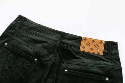 260421 New high-quality corduroy cotton work pants