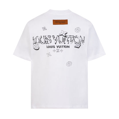260421 New high-quality printed pattern T-shirt
