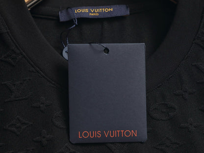 260421 New high-quality plush jacquard towel embroidered T-shirt