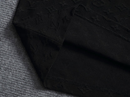 260421 New high-quality plush jacquard towel embroidered T-shirt