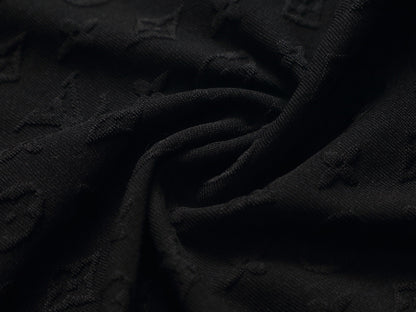 260421 New high-quality plush jacquard towel embroidered T-shirt