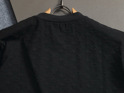 260421 New high-quality plush jacquard towel embroidered T-shirt