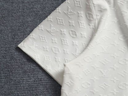 260421 New high-quality plush jacquard towel embroidered T-shirt