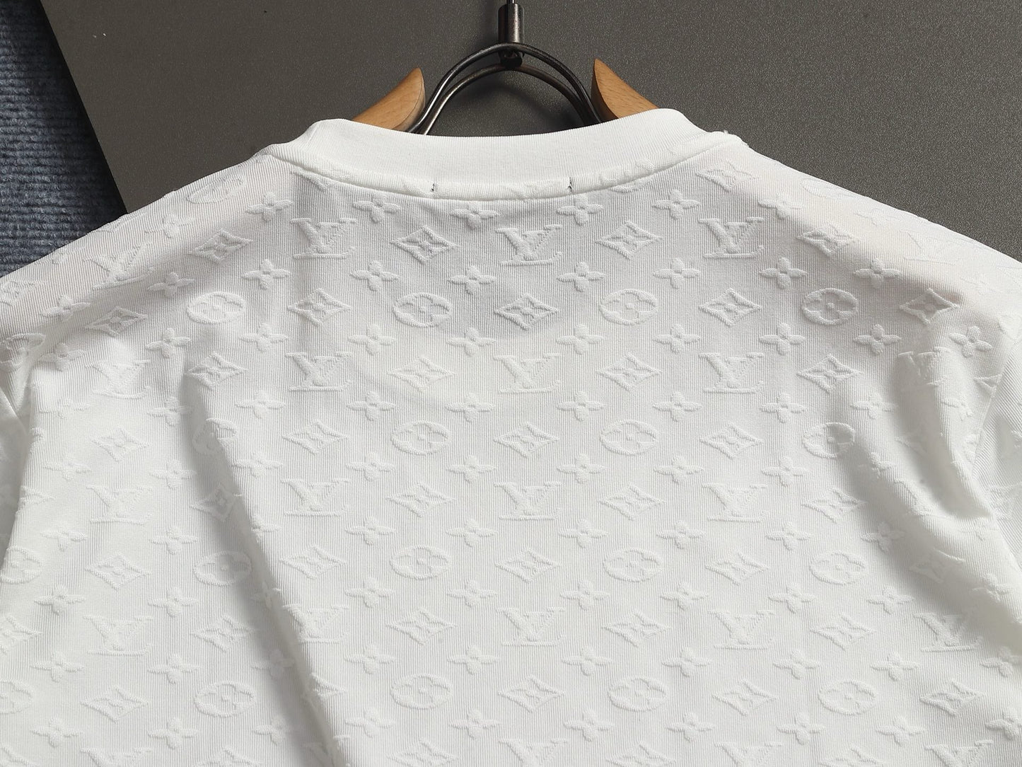 260421 New high-quality plush jacquard towel embroidered T-shirt