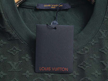 260421 New high-quality plush jacquard towel embroidered T-shirt