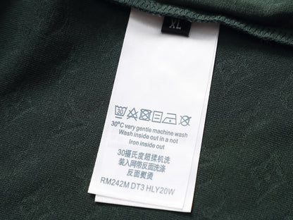 260421 New high-quality plush jacquard towel embroidered T-shirt