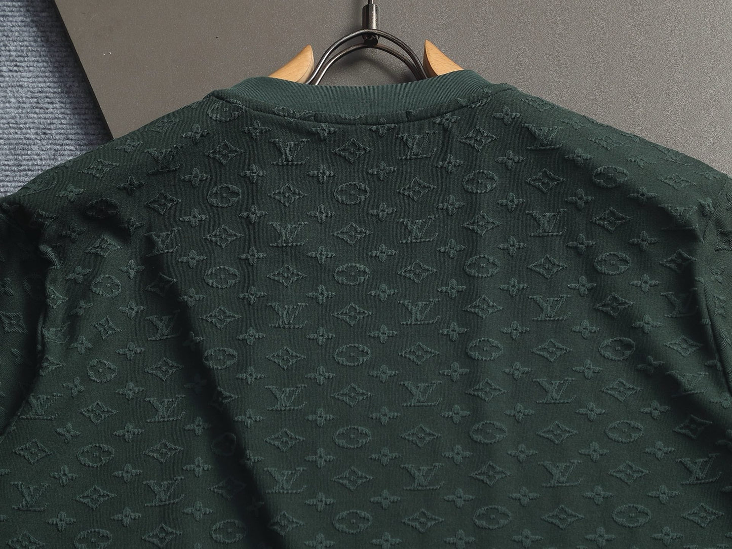 260421 New high-quality plush jacquard towel embroidered T-shirt