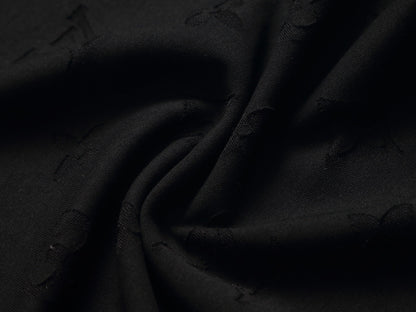 260421 New high-quality jacquard towel embroidered T-shirt