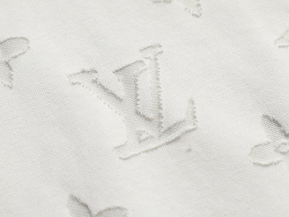 260421 New high-quality jacquard towel embroidered T-shirt