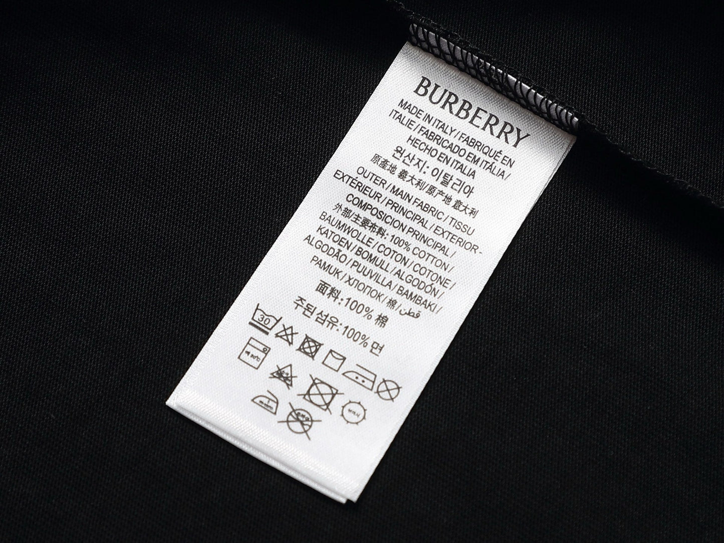 260421 New high-quality classic logo detailed watermark T-shirt