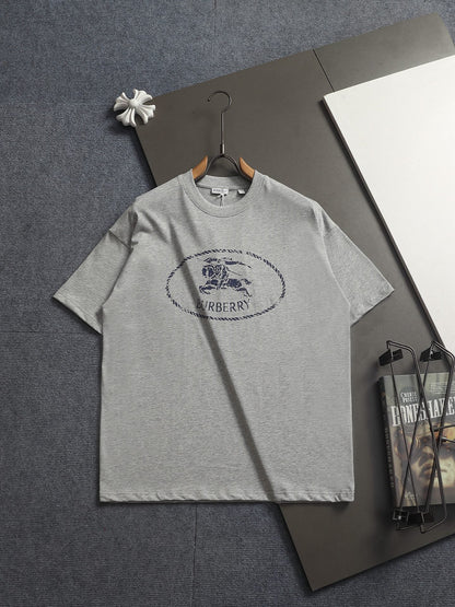260421 New high-quality classic logo detailed watermark T-shirt