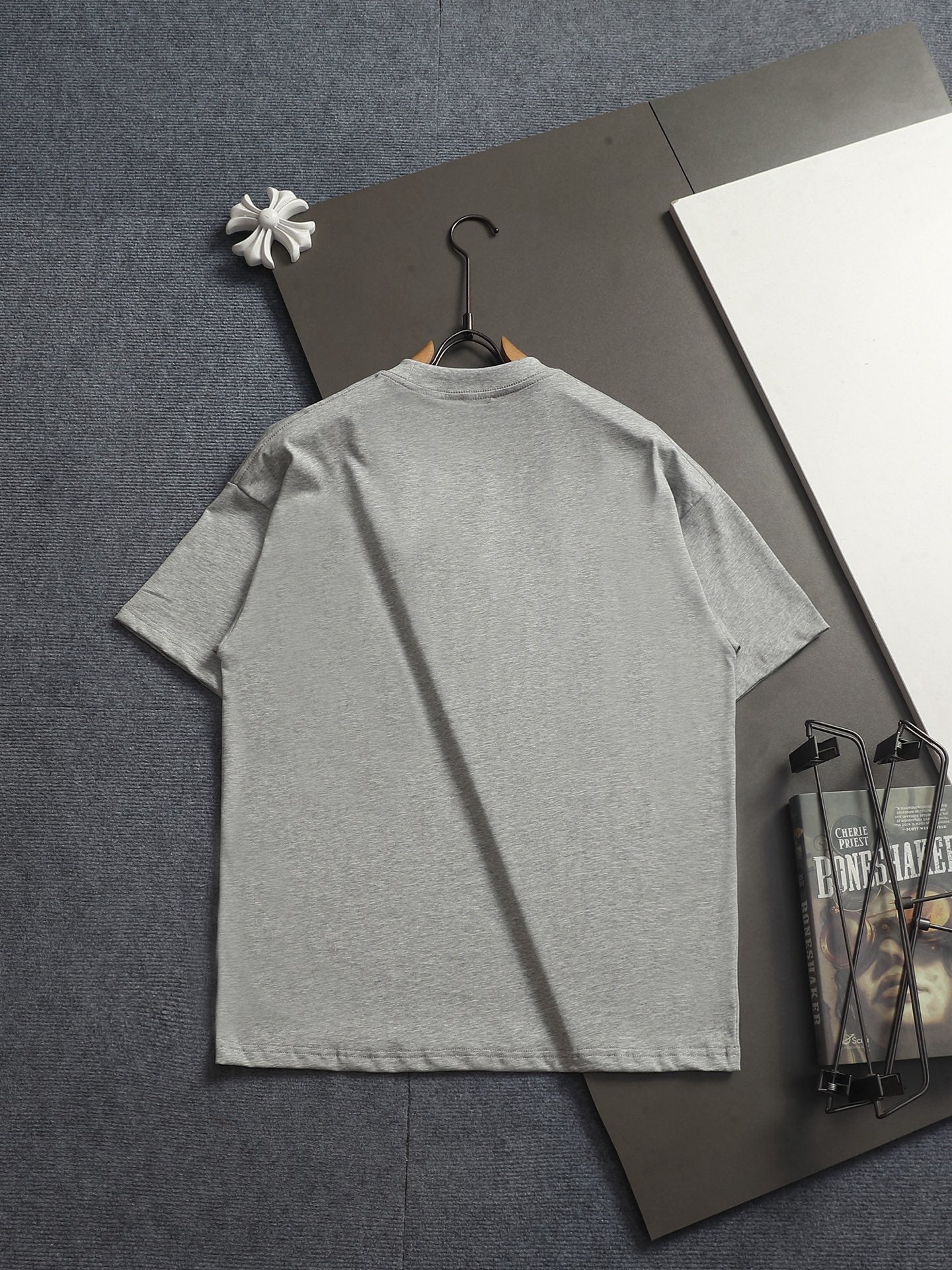 260421 New high-quality classic logo detailed watermark T-shirt