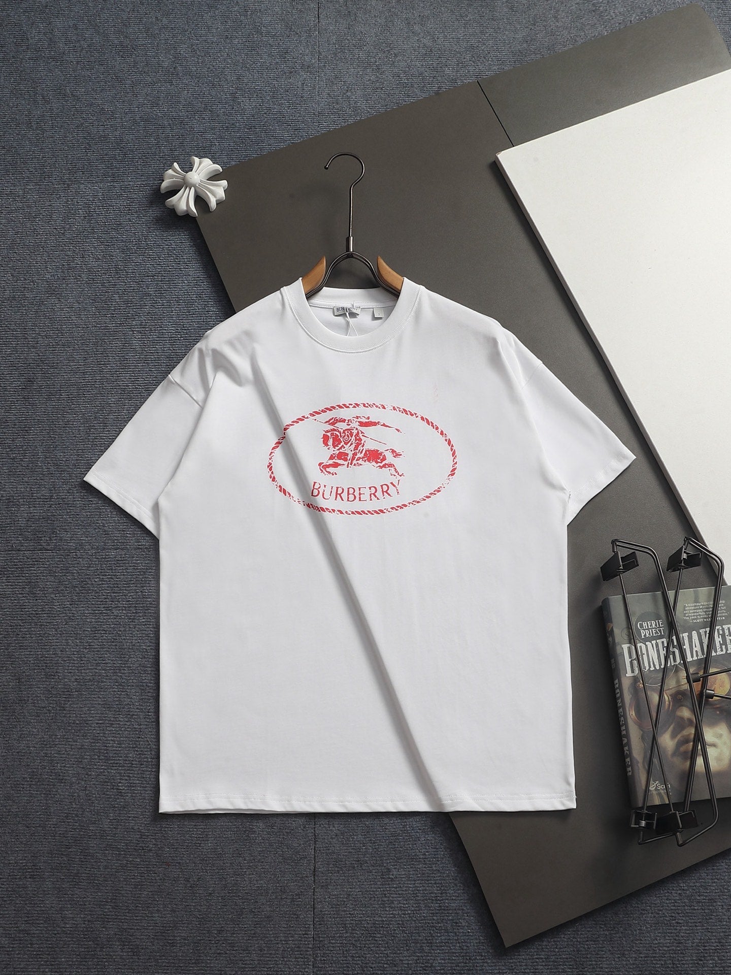 260421 New high-quality classic logo detailed watermark T-shirt