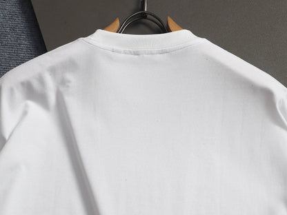 260421 New high-quality classic logo detailed watermark T-shirt