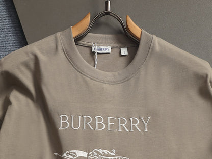 260421 New high-quality classic logo embroidered T-shirt