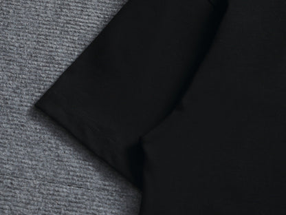 260421 New high-quality, minimalist and retro-printed T-shirt