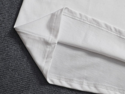 260421 New high-quality, minimalist and retro-printed T-shirt