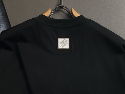 260421 New high-quality three-dimensional simple-print T-shirt