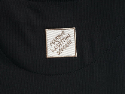 260421 New high-quality three-dimensional simple-print T-shirt