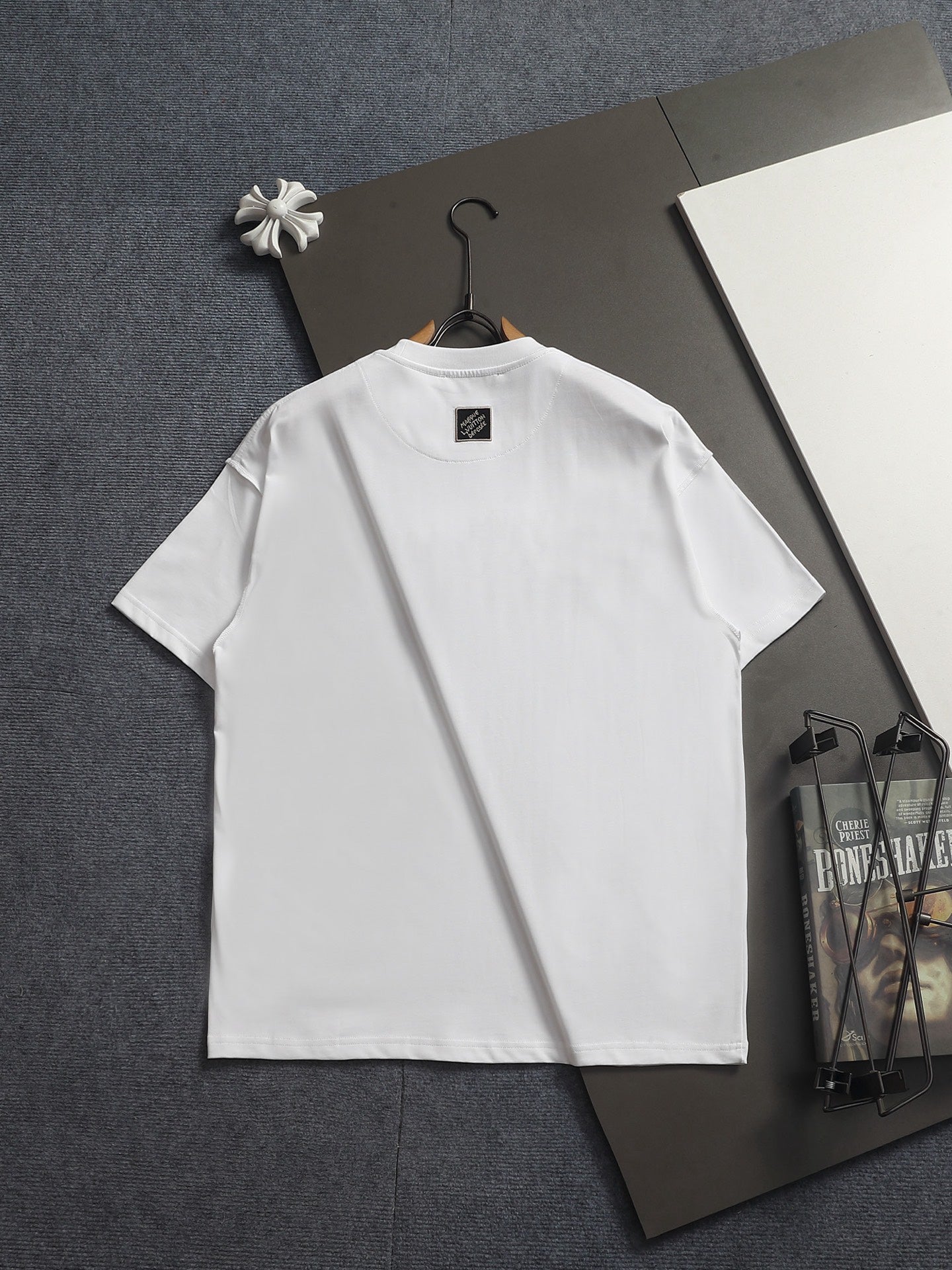 260421 New high-quality three-dimensional simple-print T-shirt