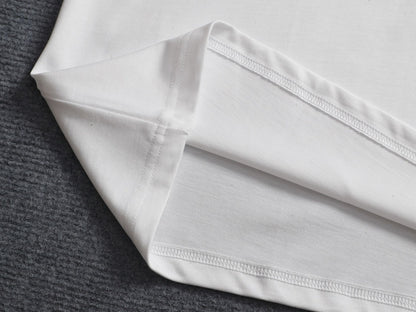 260421 New high-quality three-dimensional simple-print T-shirt
