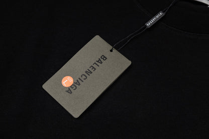 260428 New high-quality double-process embroidered T-shirt with fabric applique design