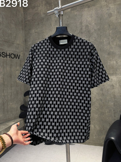 260428 New high-quality custom-made fabric printed T-shirt