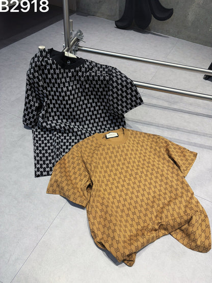 260428 New high-quality custom-made fabric printed T-shirt