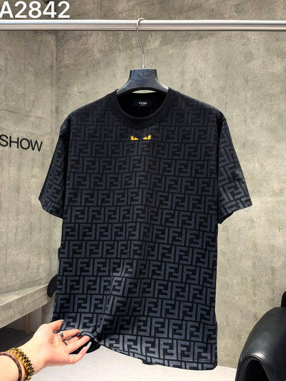 260428 New high-quality custom-made fabric embroidered T-shirt