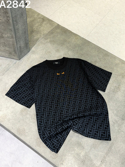260428 New high-quality custom-made fabric embroidered T-shirt