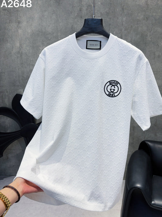 260428 New high-quality custom-made fabric embroidered T-shirt