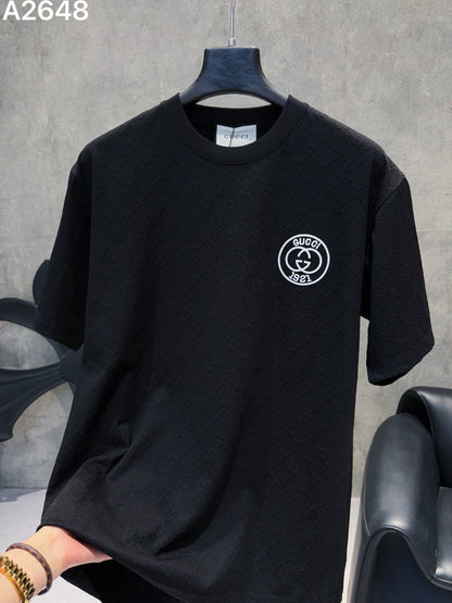 260428 New high-quality custom-made fabric embroidered T-shirt