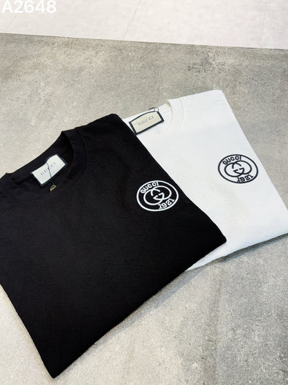 260428 New high-quality custom-made fabric embroidered T-shirt