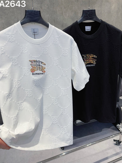 260428 New high-quality custom-made fabric embroidered T-shirt