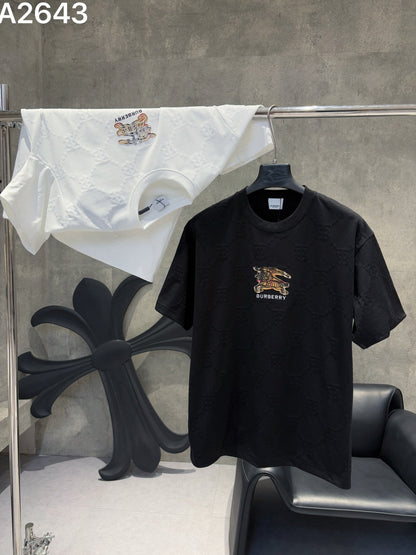 260428 New high-quality custom-made fabric embroidered T-shirt