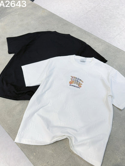 260428 New high-quality custom-made fabric embroidered T-shirt