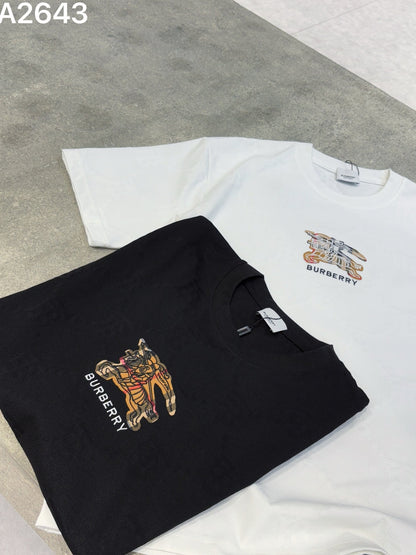 260428 New high-quality custom-made fabric embroidered T-shirt
