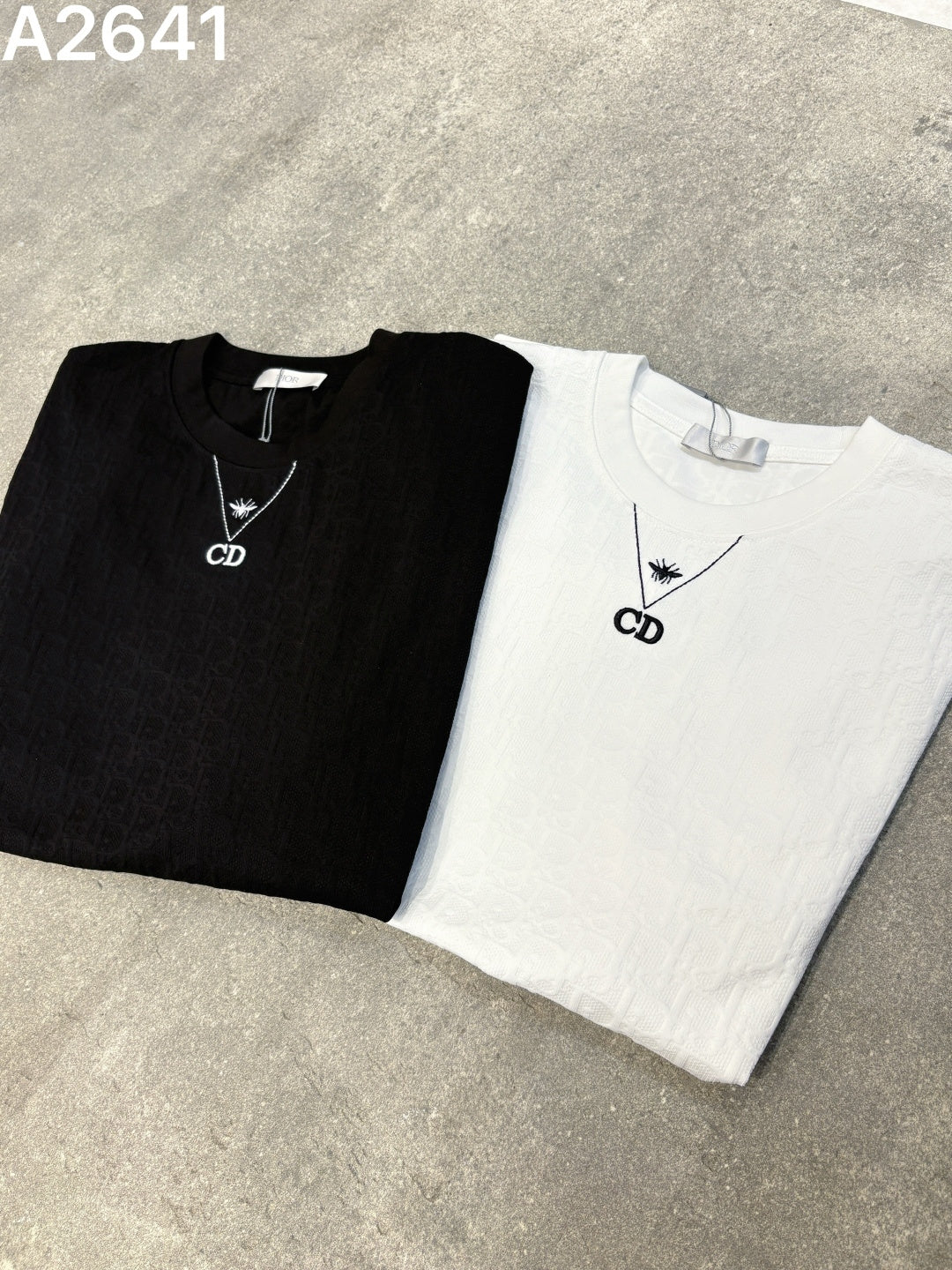 260428 New high-quality custom-made fabric embroidered T-shirt
