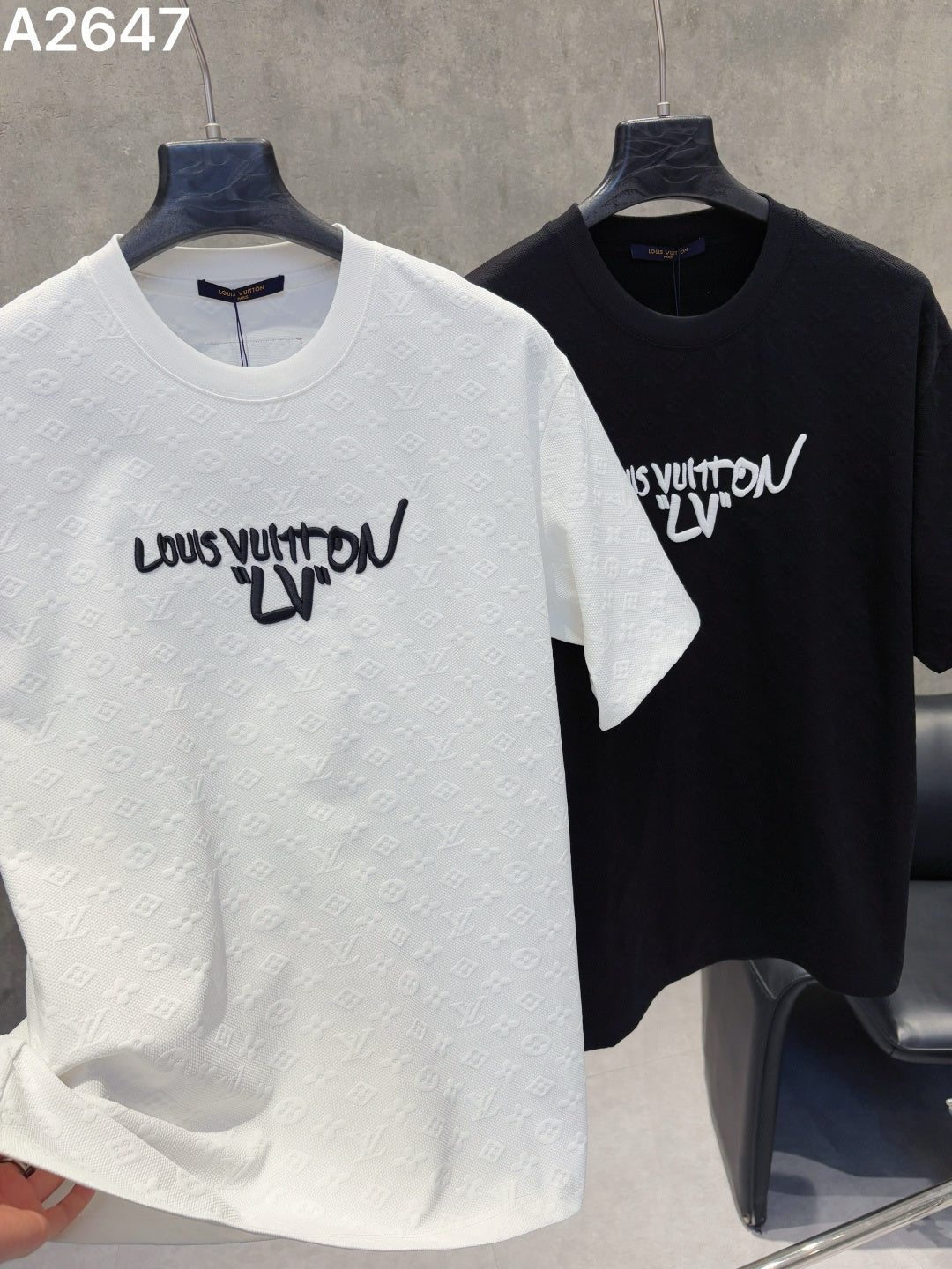 260428 New high-quality custom-made fabric embroidered T-shirt