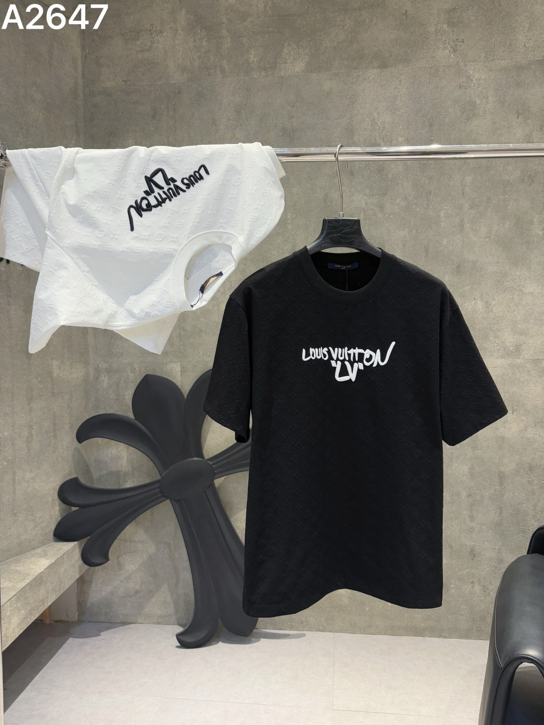 260428 New high-quality custom-made fabric embroidered T-shirt