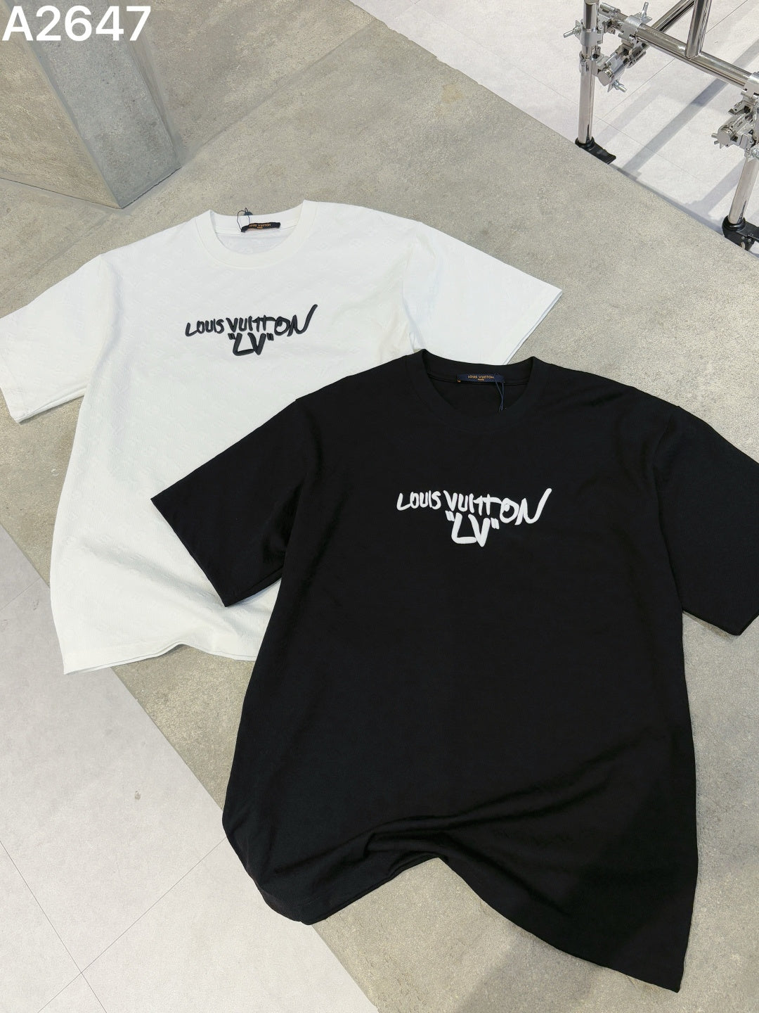 260428 New high-quality custom-made fabric embroidered T-shirt