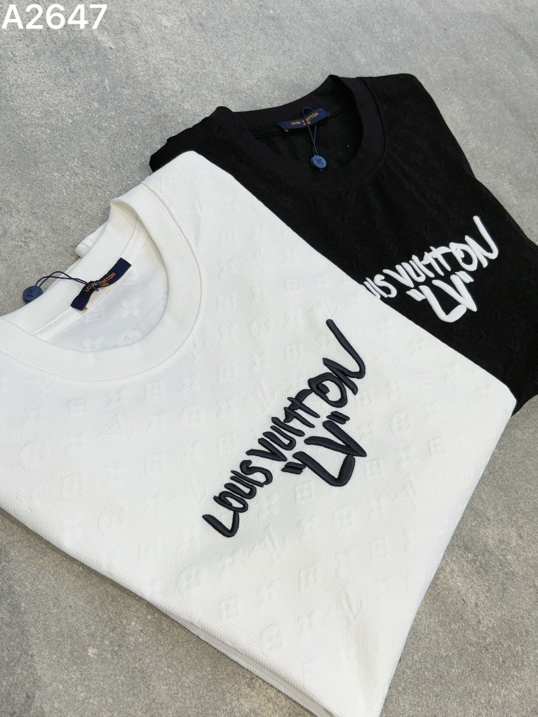 260428 New high-quality custom-made fabric embroidered T-shirt