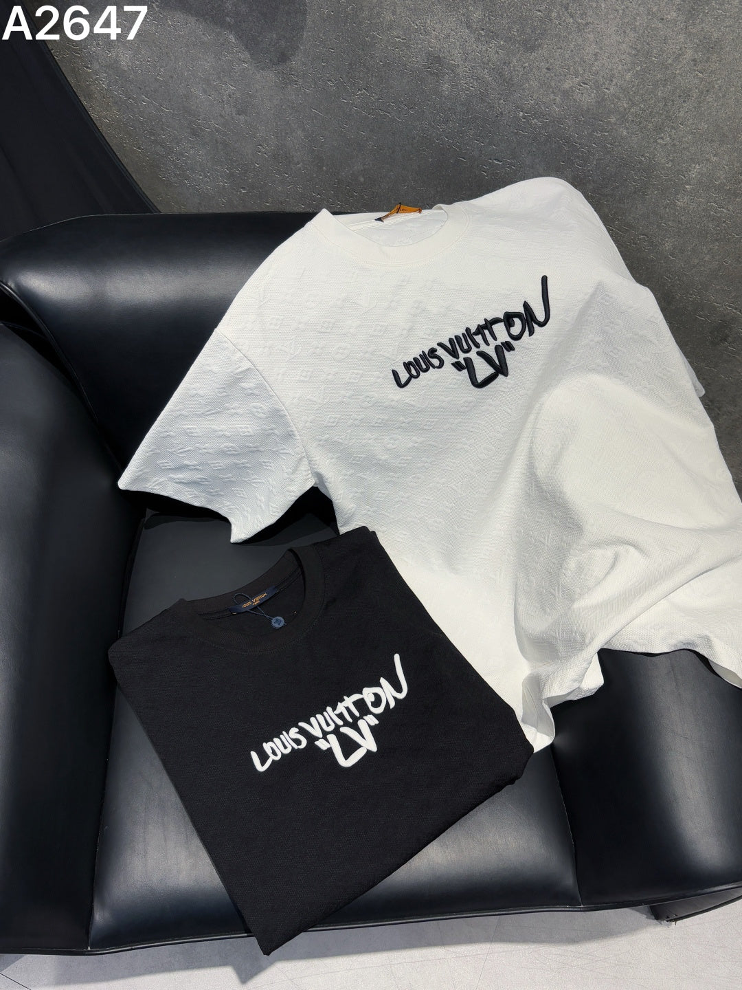 260428 New high-quality custom-made fabric embroidered T-shirt