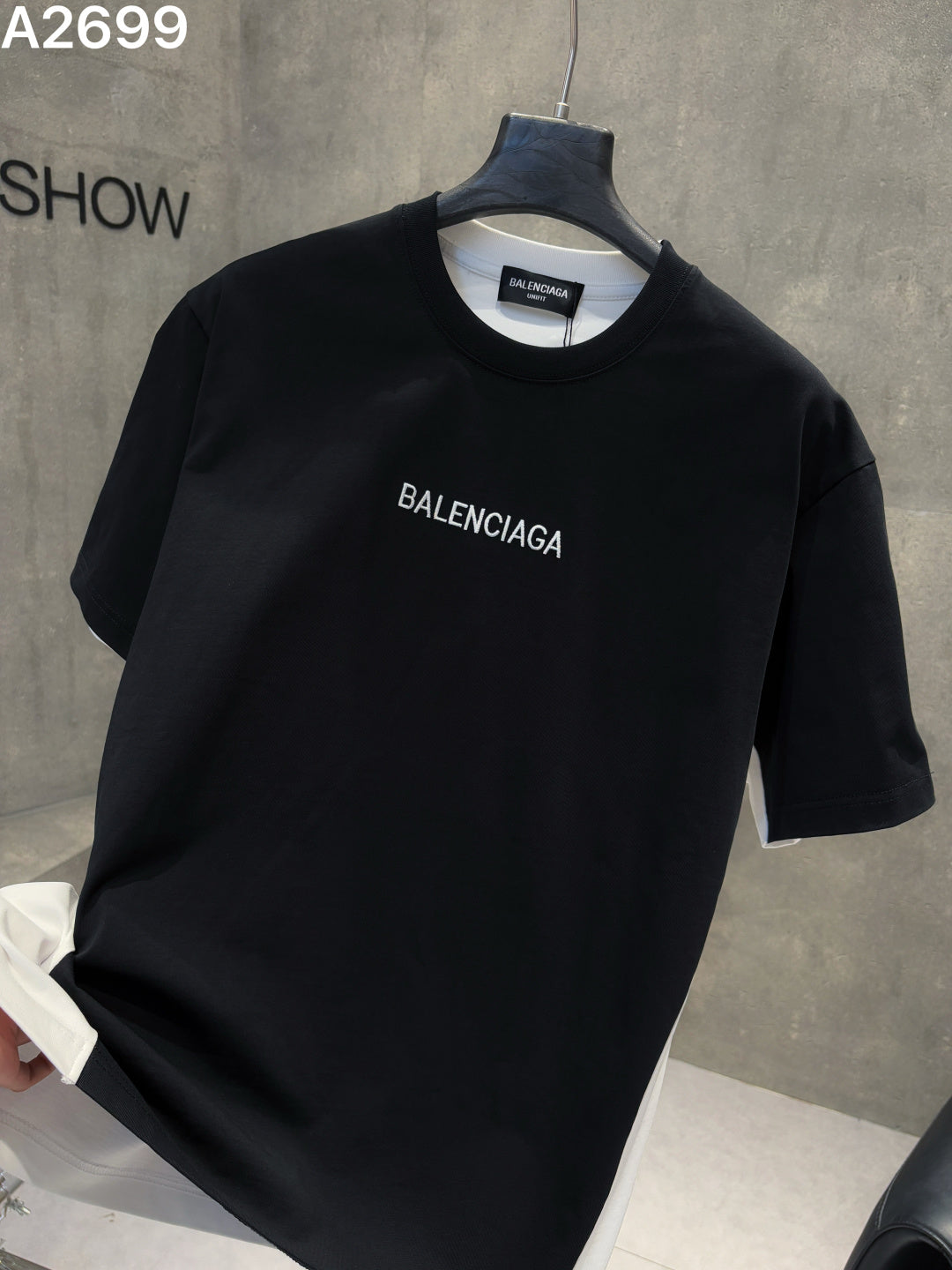 260428 New high-quality custom-made fabric embroidered T-shirt