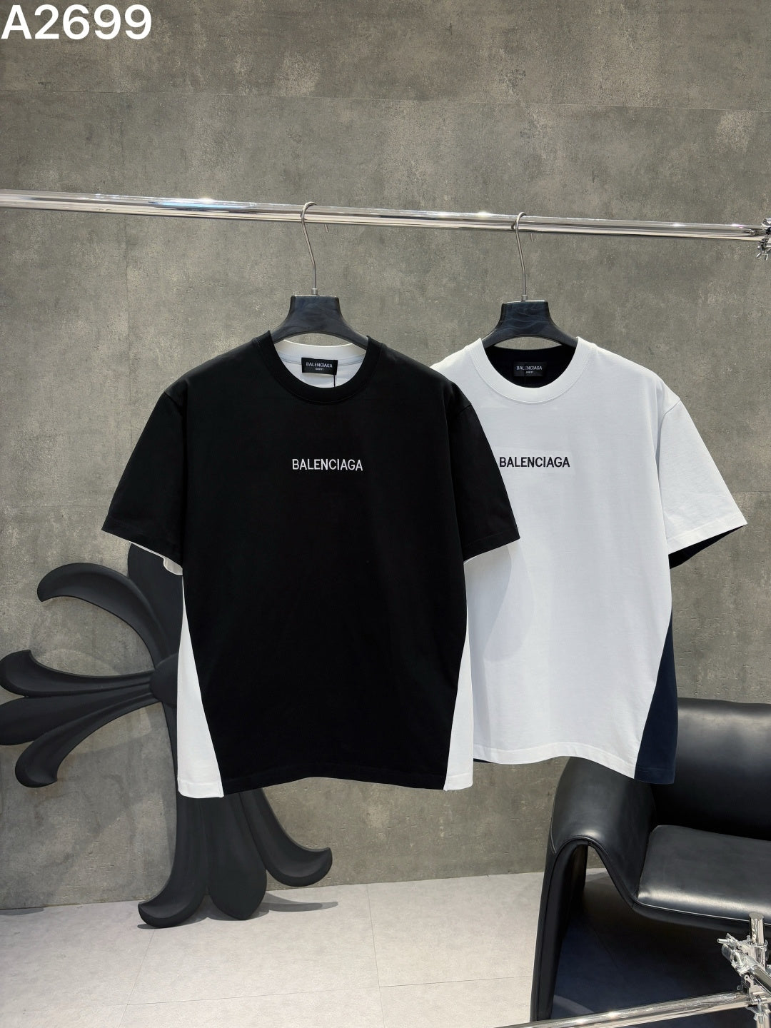 260428 New high-quality custom-made fabric embroidered T-shirt