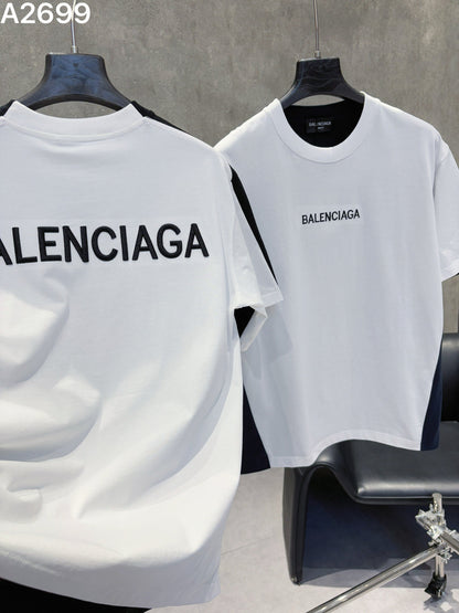 260428 New high-quality custom-made fabric embroidered T-shirt