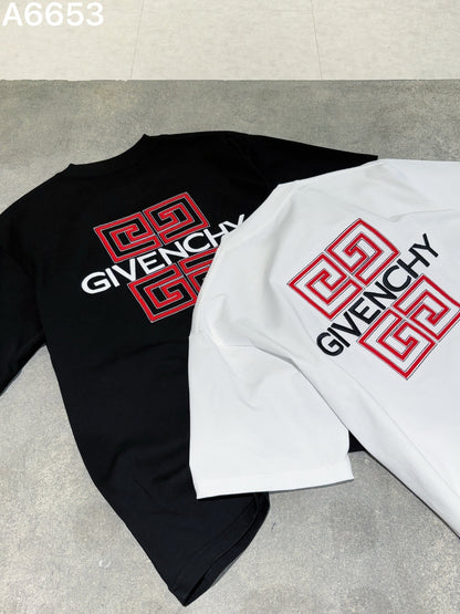 260428 New high-quality, heavily-embroidered T-shirt with large-scale embroidery design