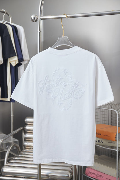 260428 New high-quality everyday-style embroidered T-shirt
