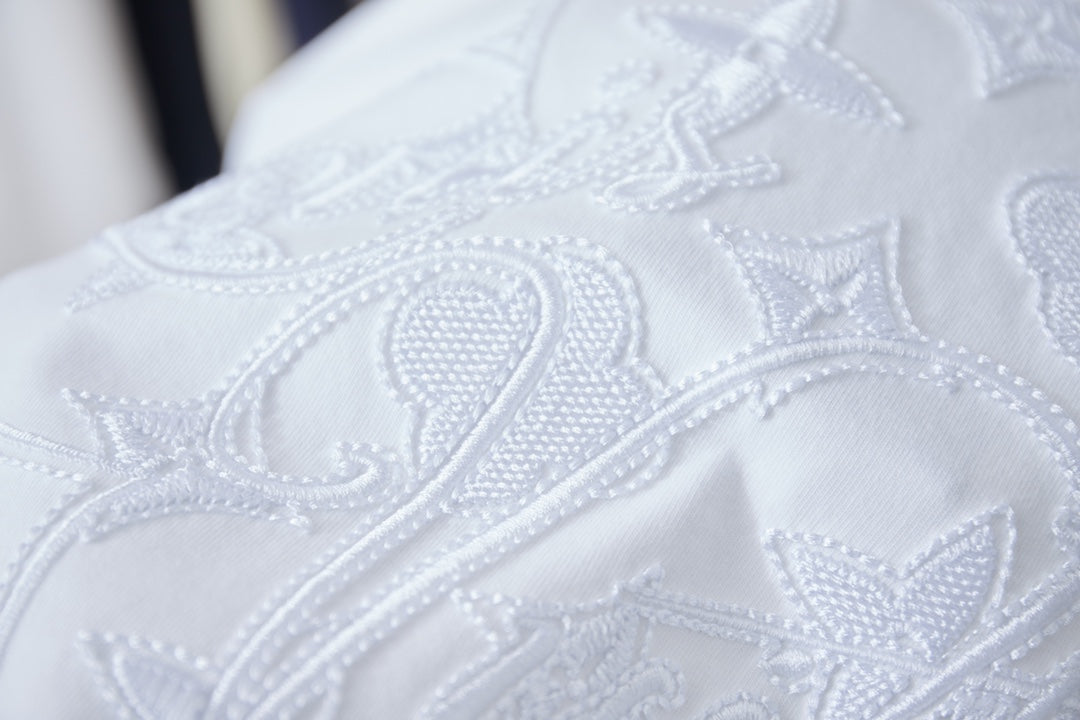 260428 New high-quality everyday-style embroidered T-shirt